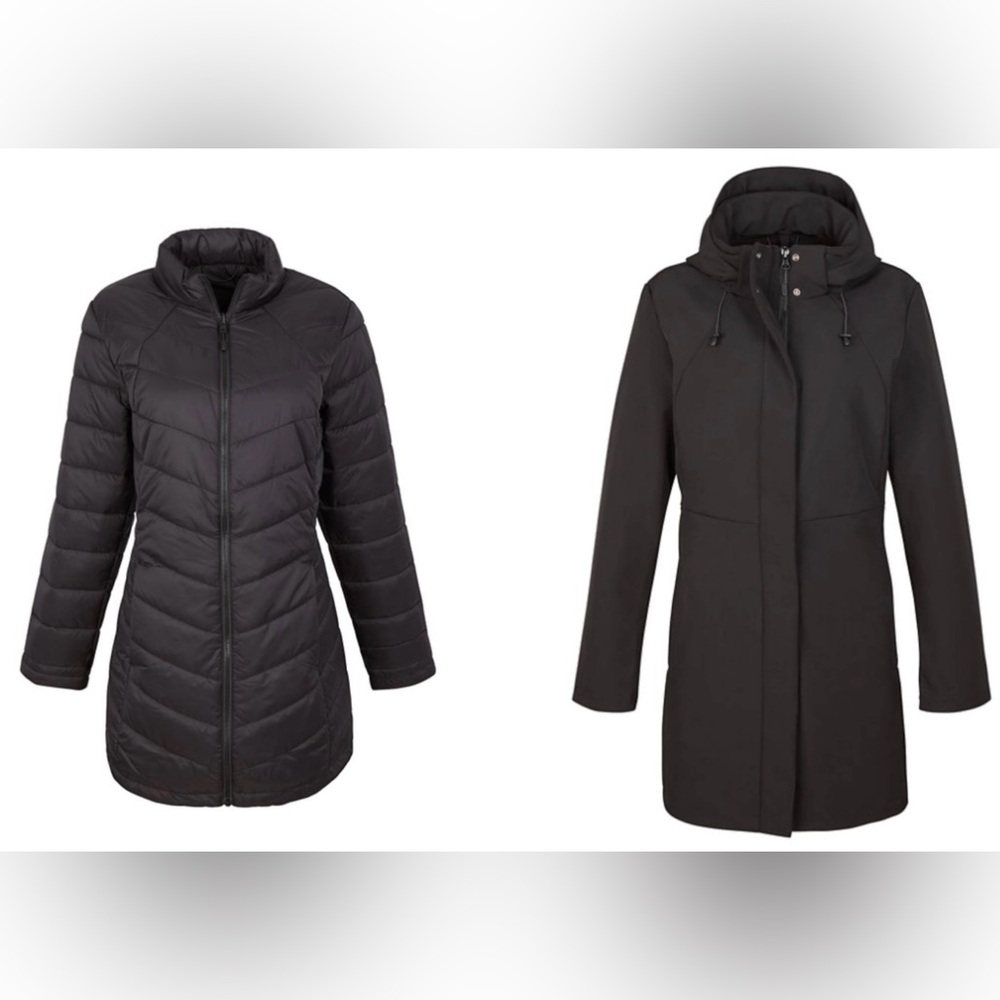 Women’s Black Jacket System size small, 2 jackets in one